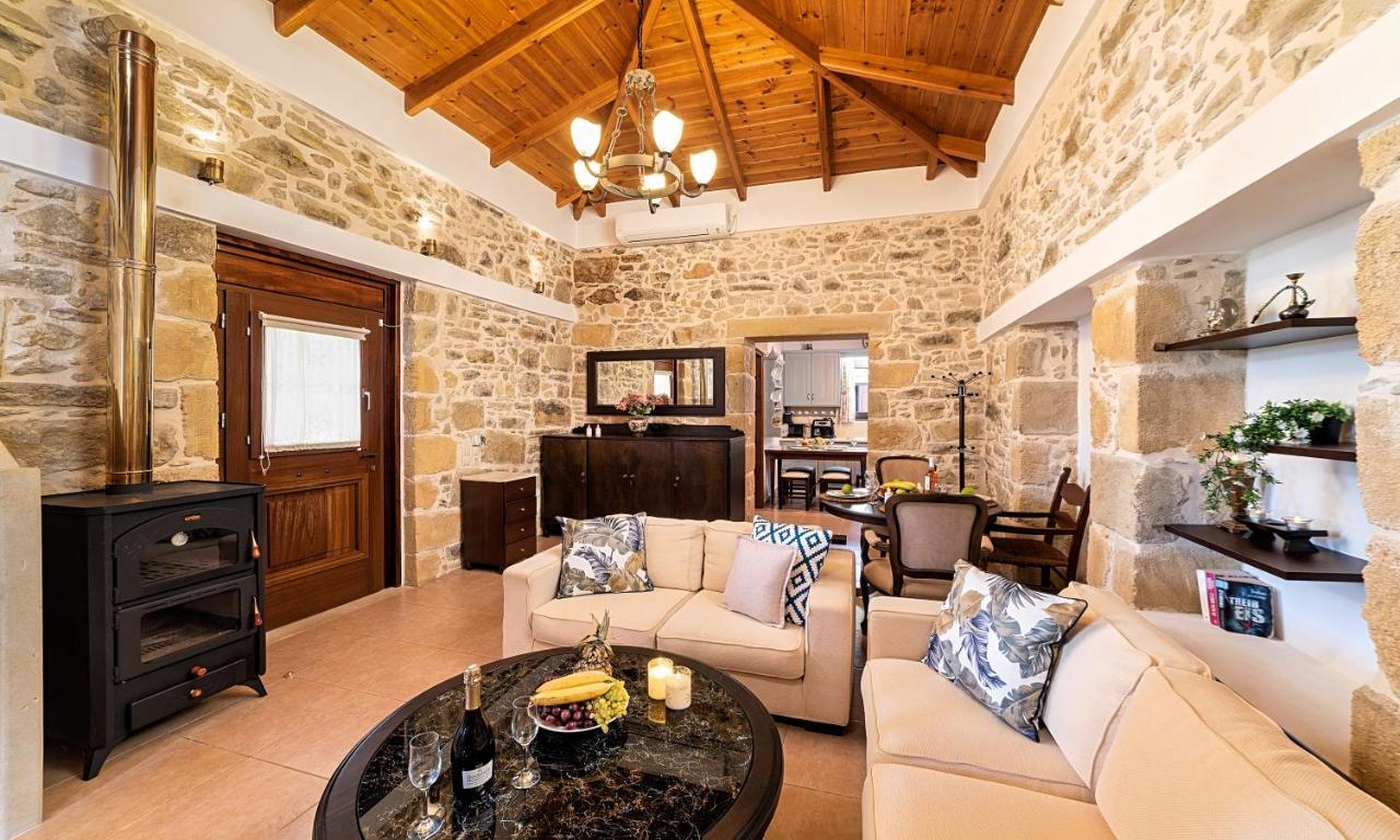 Cretan Kera Villa Heated Pool المظهر الخارجي الصورة