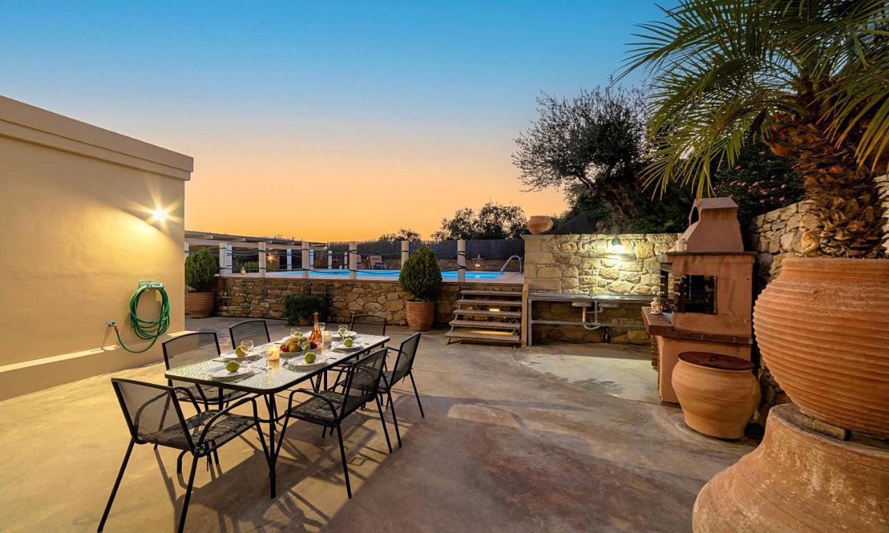 Cretan Kera Villa Heated Pool المظهر الخارجي الصورة