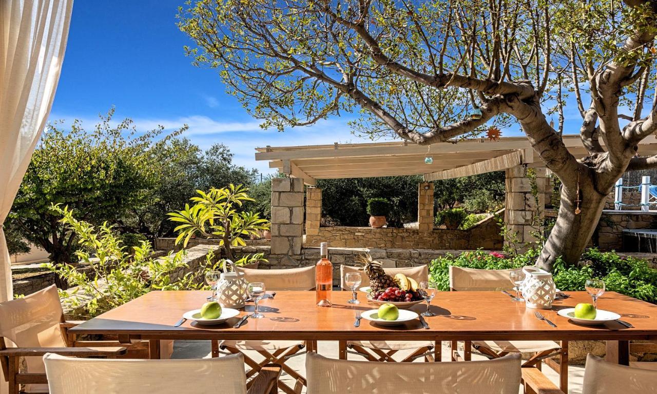 Cretan Kera Villa Heated Pool المظهر الخارجي الصورة
