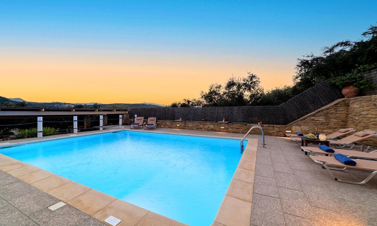 Cretan Kera Villa Heated Pool المظهر الخارجي الصورة